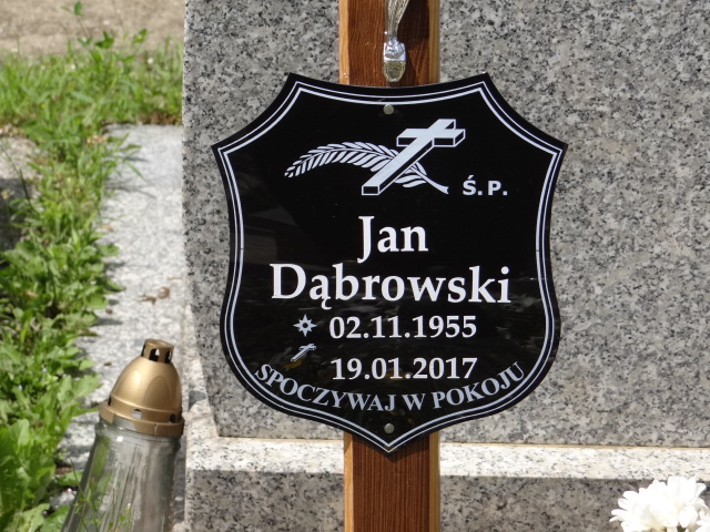 Jan Dąbrowski 1955 Świdnica - Grobonet - Wyszukiwarka osób pochowanych