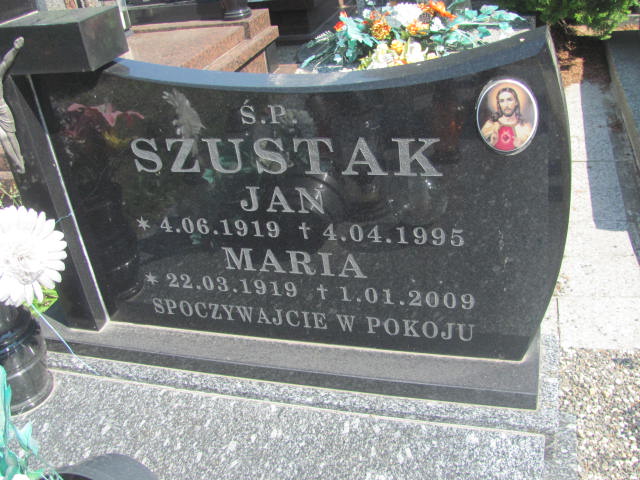 Jan Szustak 1949 Świdnica - Grobonet - Wyszukiwarka osób pochowanych