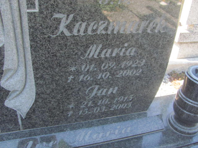 Maria Kaczmarek 1923 Świdnica - Grobonet - Wyszukiwarka osób pochowanych