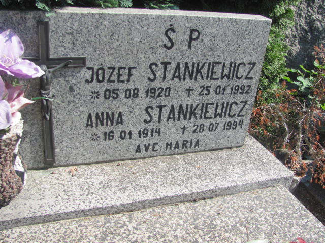 Anna Stankiewicz 1914 Świdnica - Grobonet - Wyszukiwarka osób pochowanych