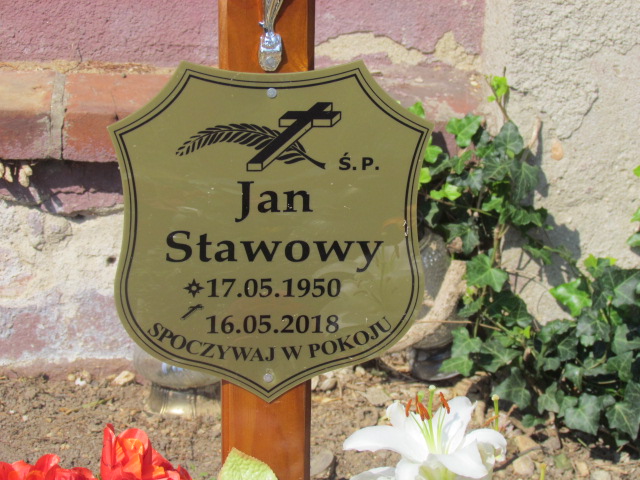 Jan Stawowy 1950 Świdnica - Grobonet - Wyszukiwarka osób pochowanych