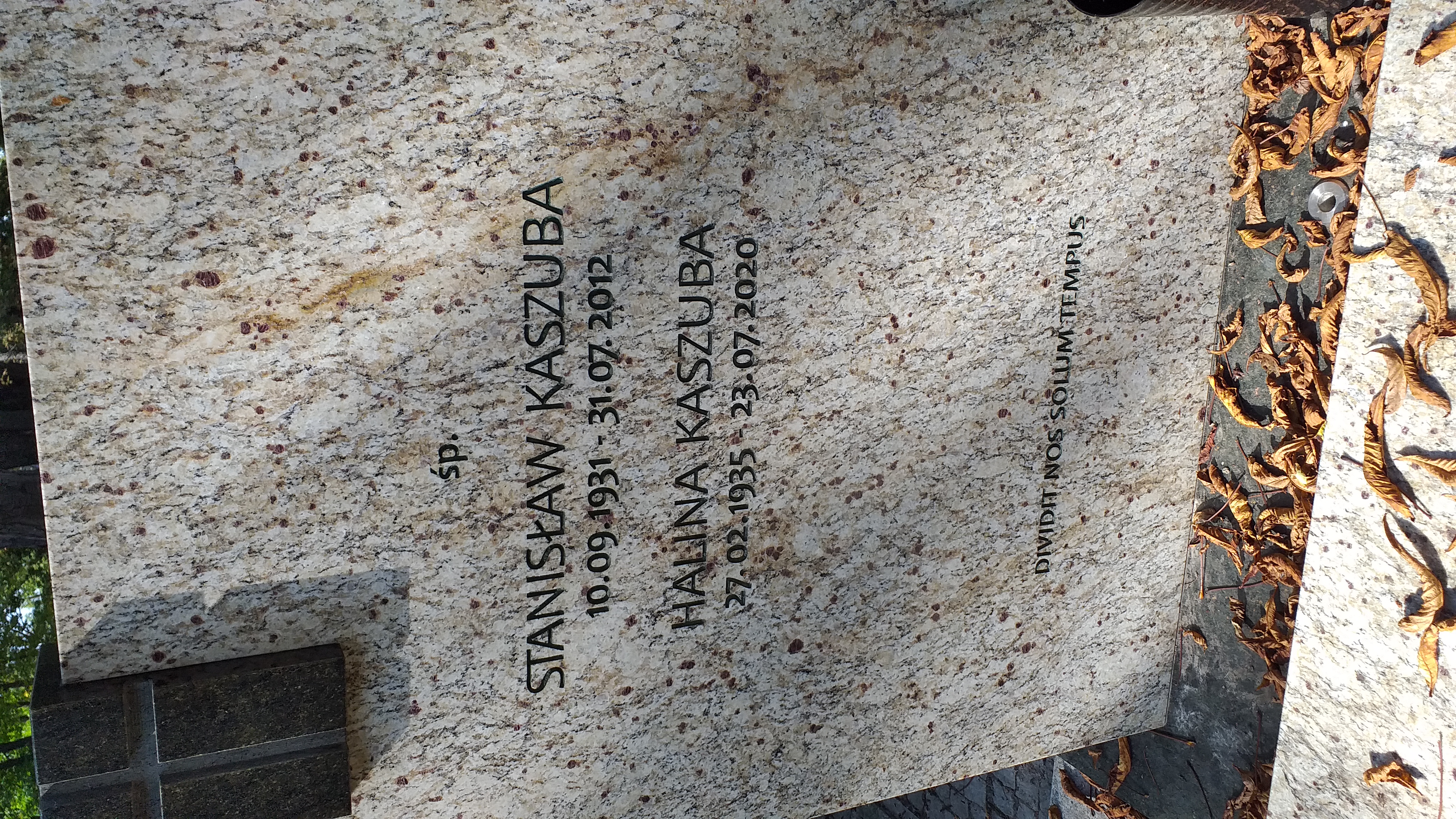 Grób Stanisław Kaszuba
