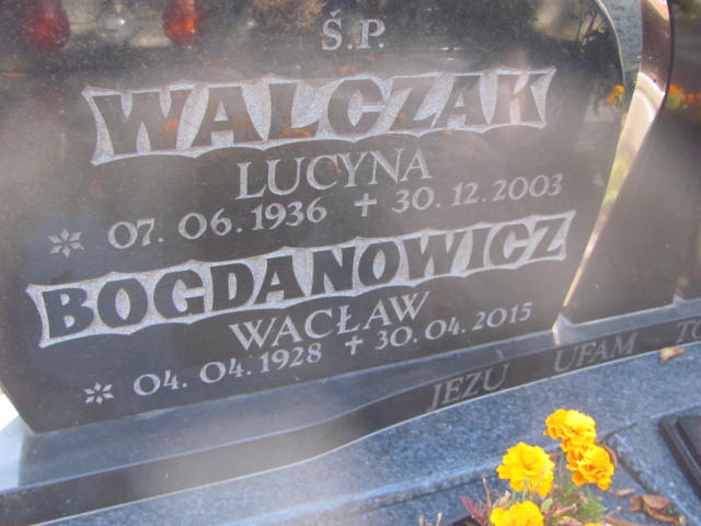 Wacław Bogdanowicz 1928 Świdnica - Grobonet - Wyszukiwarka osób pochowanych