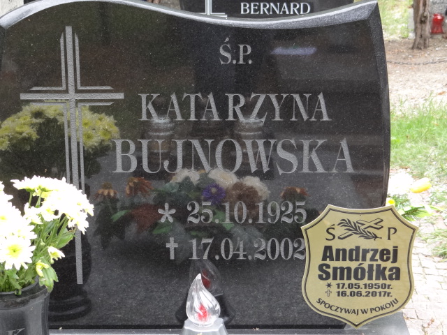 Katarzyna Bujnowska 1925 Świdnica - Grobonet - Wyszukiwarka osób pochowanych