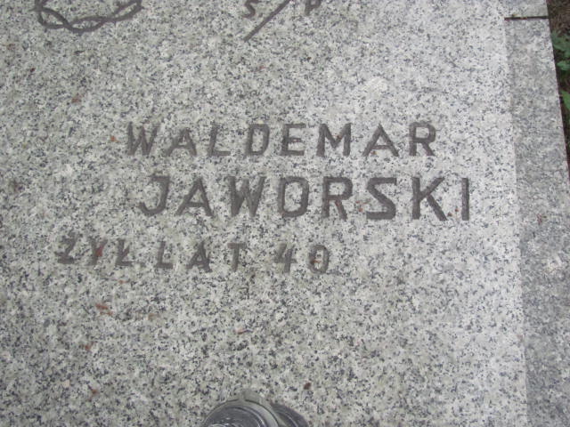 Waldemar Jaworski 1938 Świdnica - Grobonet - Wyszukiwarka osób pochowanych