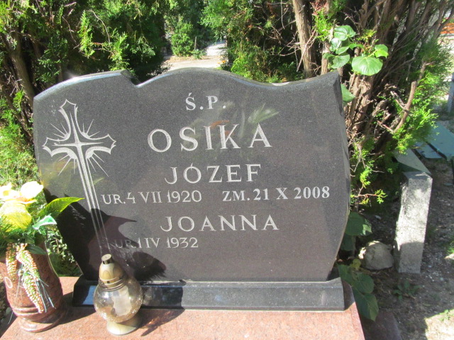 Joanna Osika 1932 Świdnica - Grobonet - Wyszukiwarka osób pochowanych