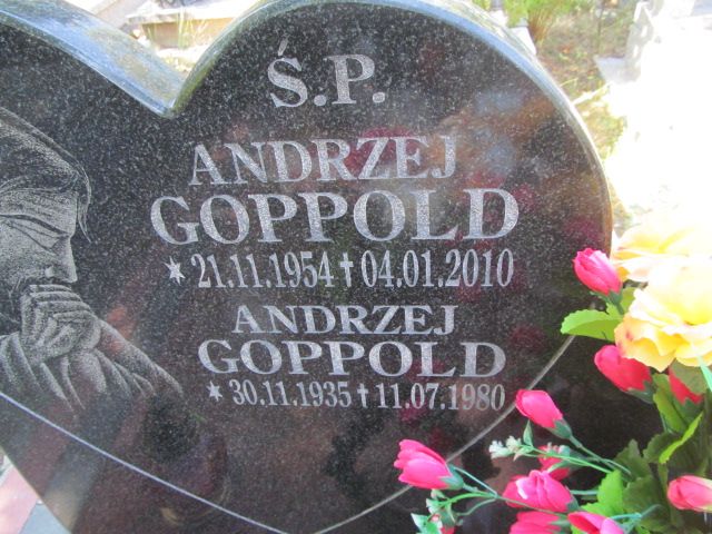 Andrzej Goppold 1954 Świdnica - Grobonet - Wyszukiwarka osób pochowanych