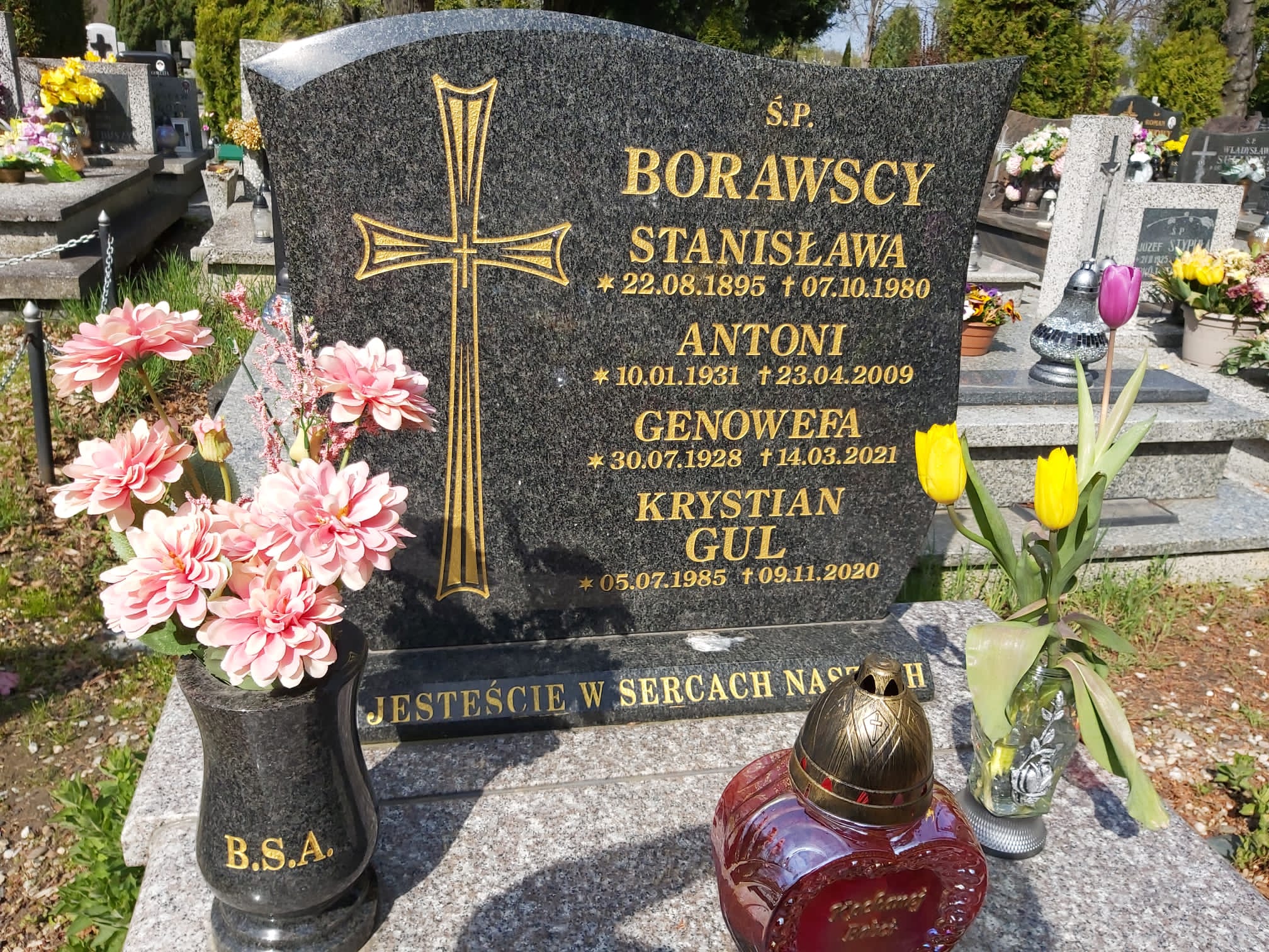 Grób Genowefa Borawska