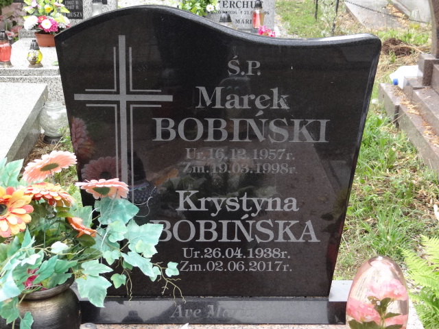 Marek Bobiński 1957 Świdnica - Grobonet - Wyszukiwarka osób pochowanych