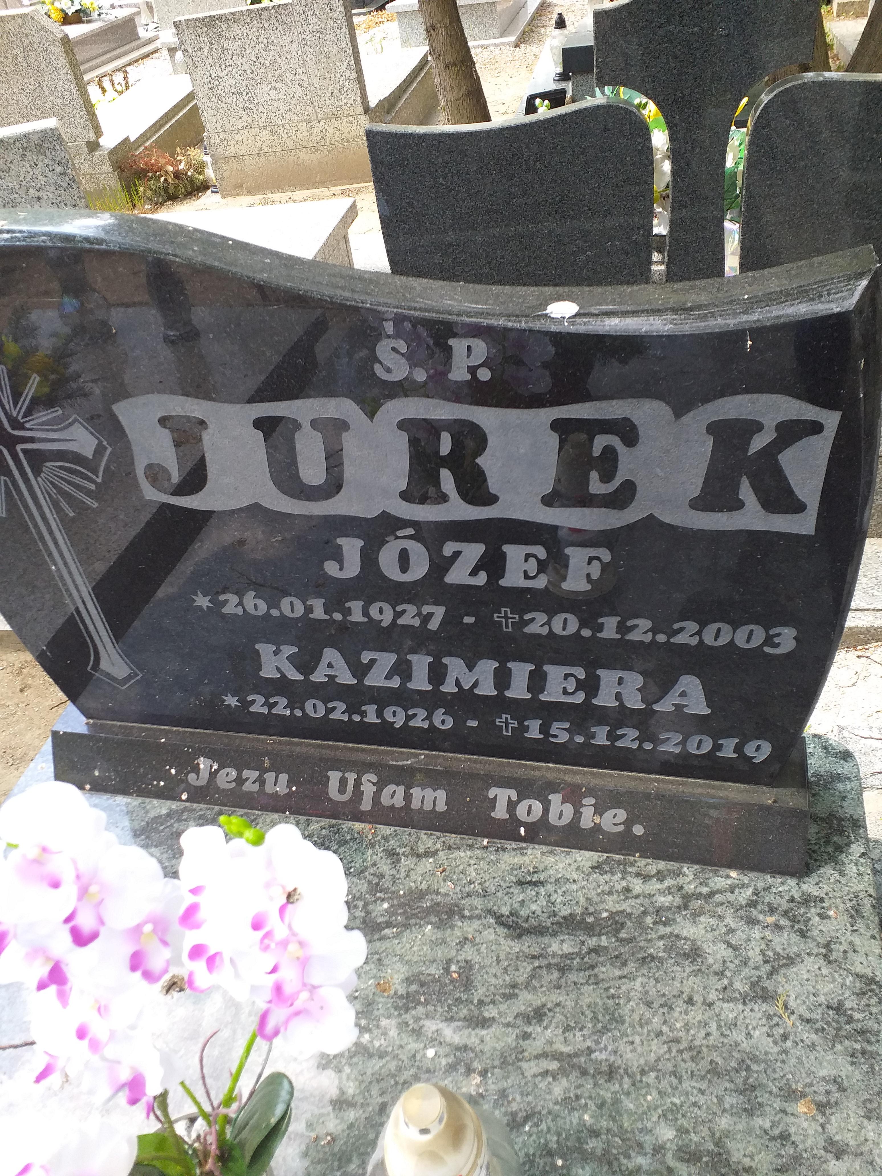 Kazimiera Jurek 1926 Świdnica - Grobonet - Wyszukiwarka osób pochowanych