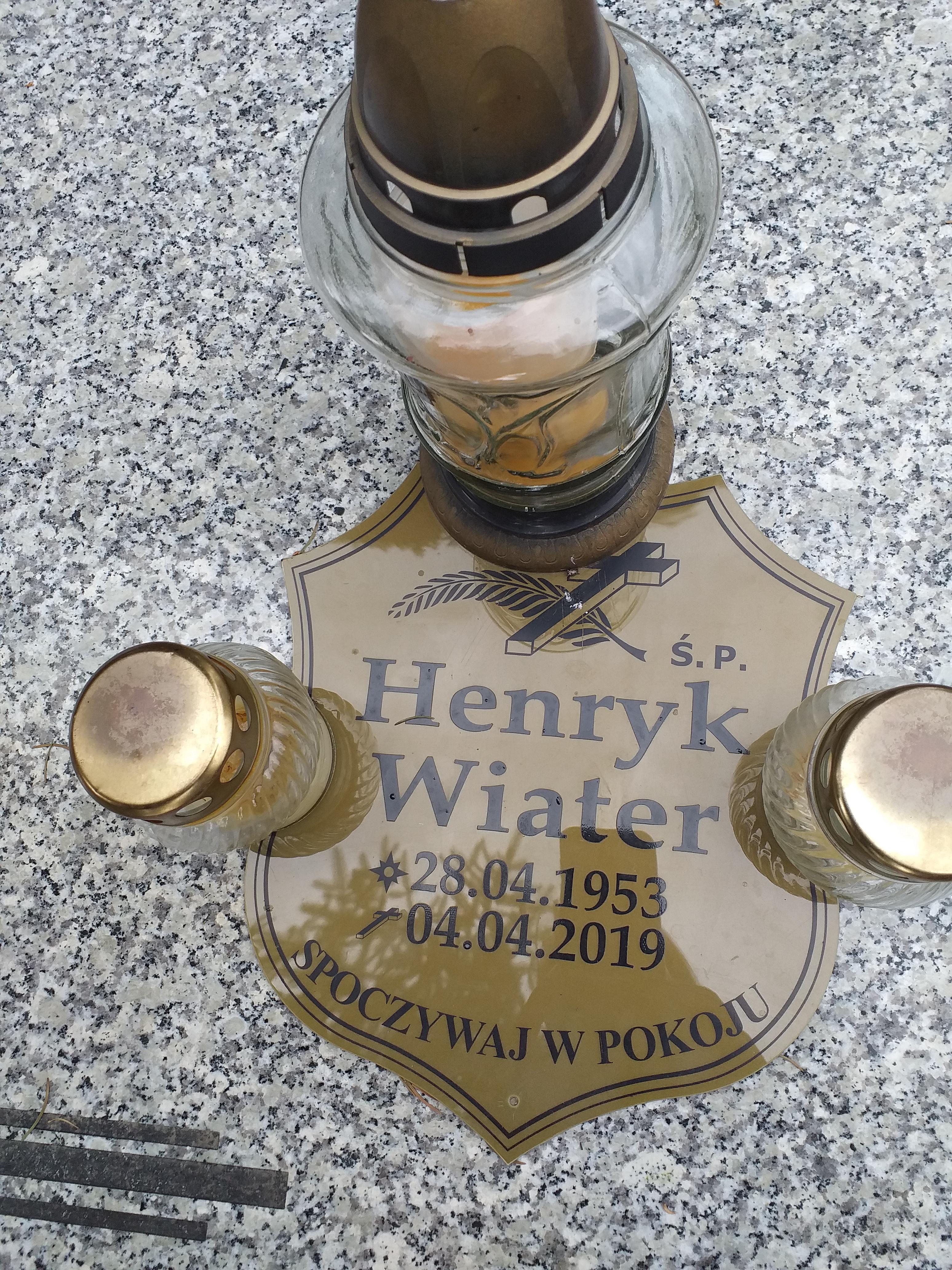 Henryk Wiater 1953 Świdnica - Grobonet - Wyszukiwarka osób pochowanych