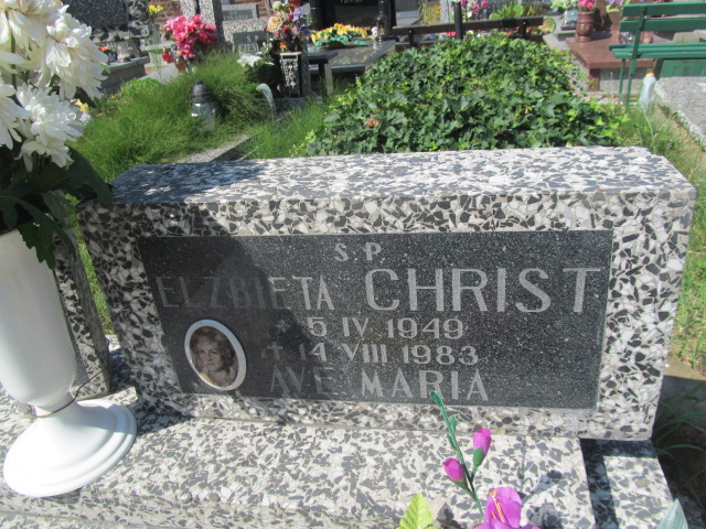 Elżbieta Christ 1949 Świdnica - Grobonet - Wyszukiwarka osób pochowanych