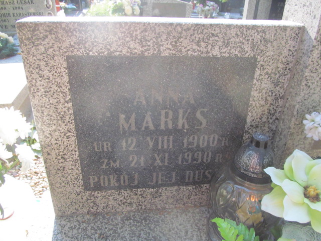 Anna Marks 1900 Świdnica - Grobonet - Wyszukiwarka osób pochowanych