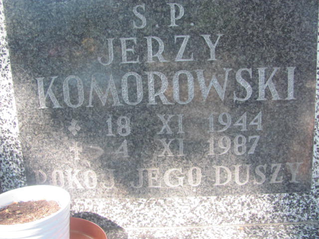 Jerzy Komorowski 1944 Świdnica - Grobonet - Wyszukiwarka osób pochowanych