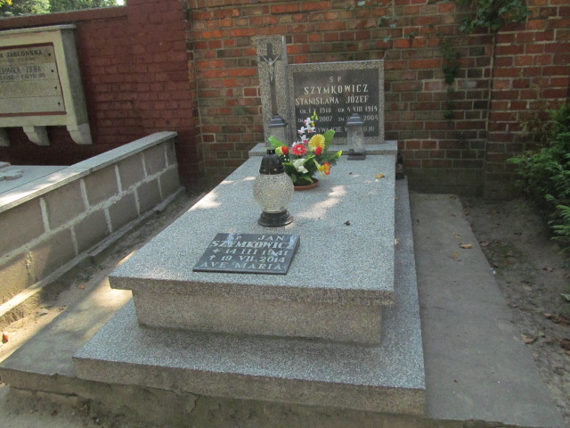 Grób Jan Józef Szymkowicz