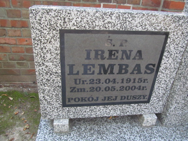 Janusz Lembas 1947 Świdnica - Grobonet - Wyszukiwarka osób pochowanych