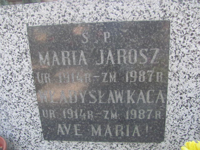 Maria Jarosz 1914 Świdnica - Grobonet - Wyszukiwarka osób pochowanych