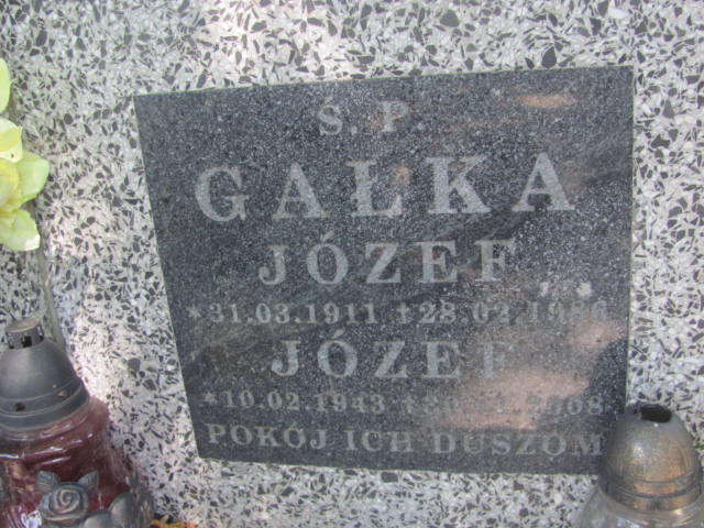 Józef Gałka 1943 Świdnica - Grobonet - Wyszukiwarka osób pochowanych