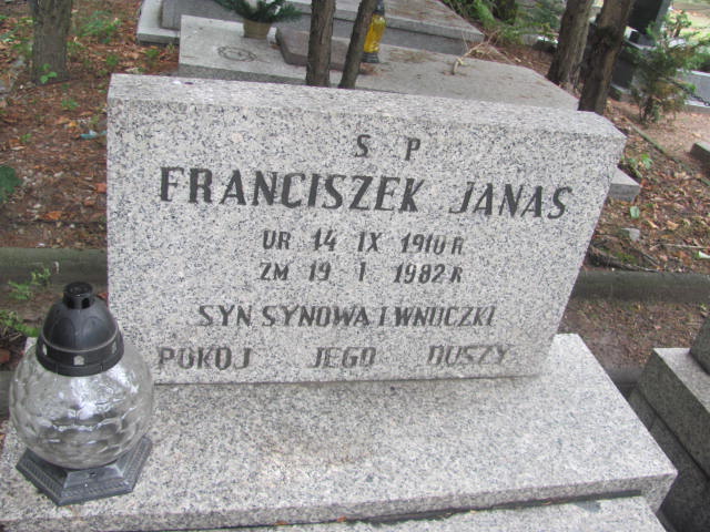 Franciszek Janas 1910 Świdnica - Grobonet - Wyszukiwarka osób pochowanych