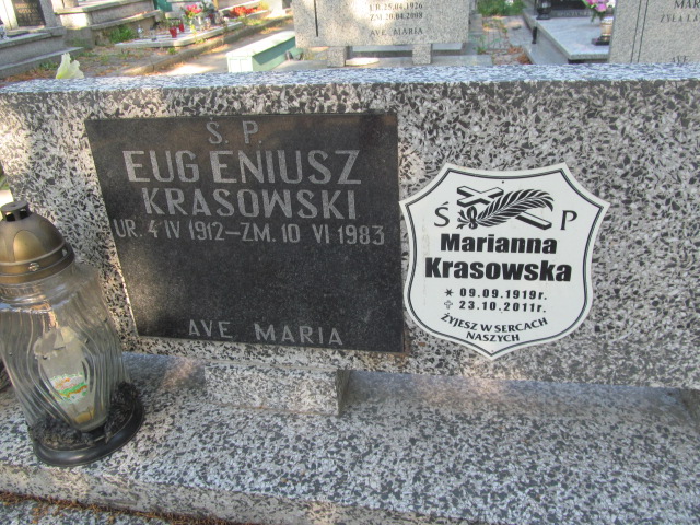 Eugeniusz Krasowski 1912 Świdnica - Grobonet - Wyszukiwarka osób pochowanych