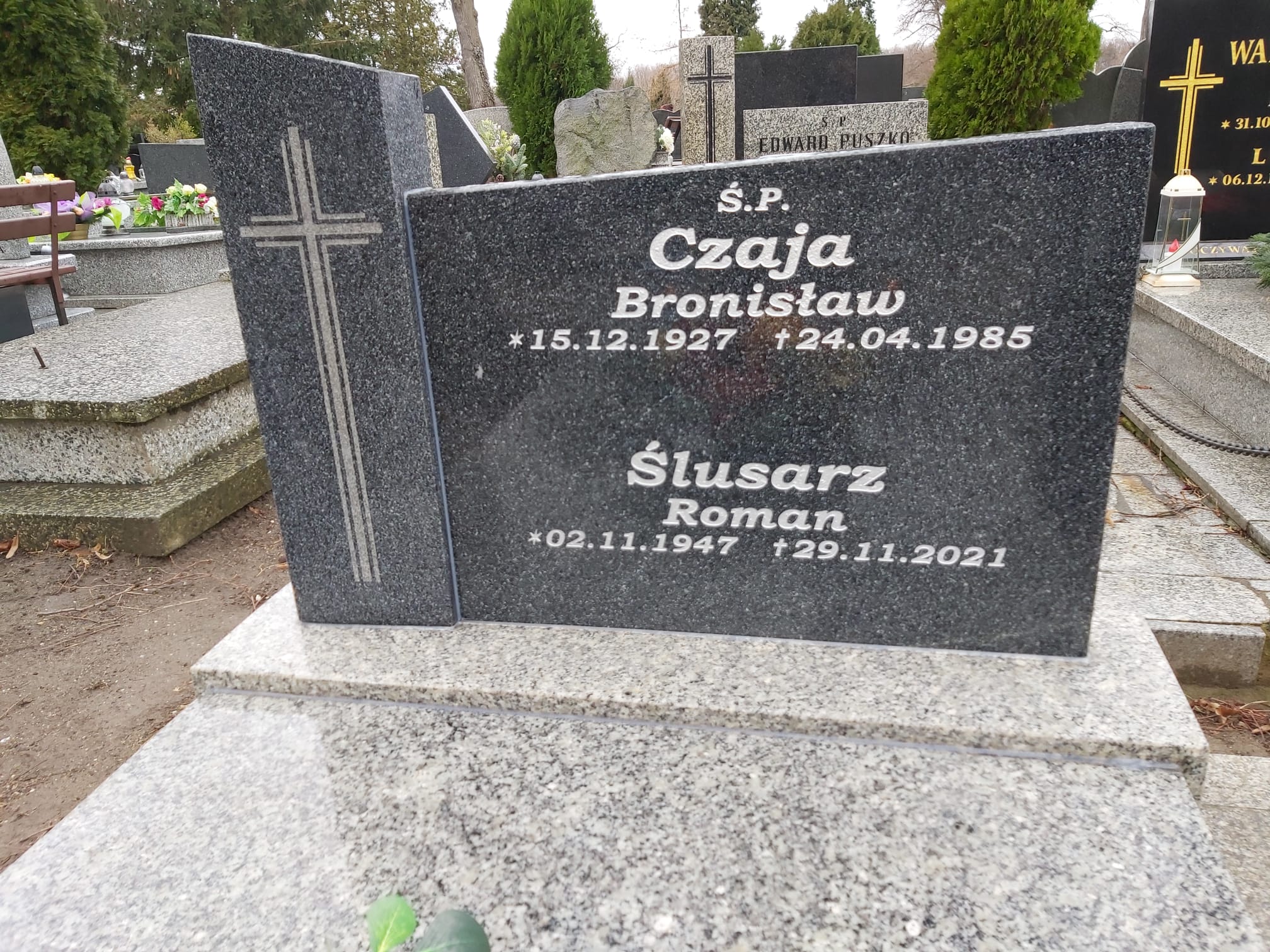 Roman Ślusarz 1947 Świdnica - Grobonet - Wyszukiwarka osób pochowanych