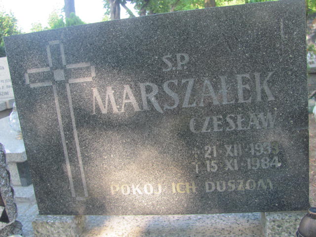 Czesław Marszałek 1933 Świdnica - Grobonet - Wyszukiwarka osób pochowanych