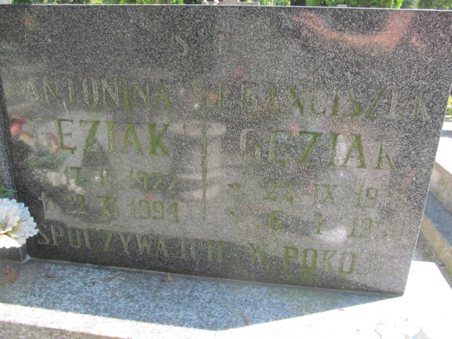 Marcin Gęziak 1979 Świdnica - Grobonet - Wyszukiwarka osób pochowanych