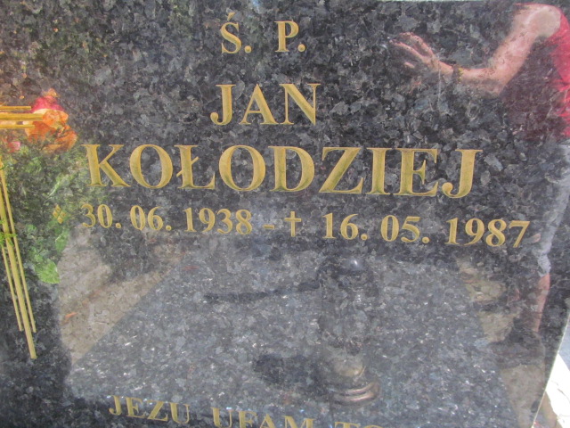Jan Kołodziej 1938 Świdnica - Grobonet - Wyszukiwarka osób pochowanych