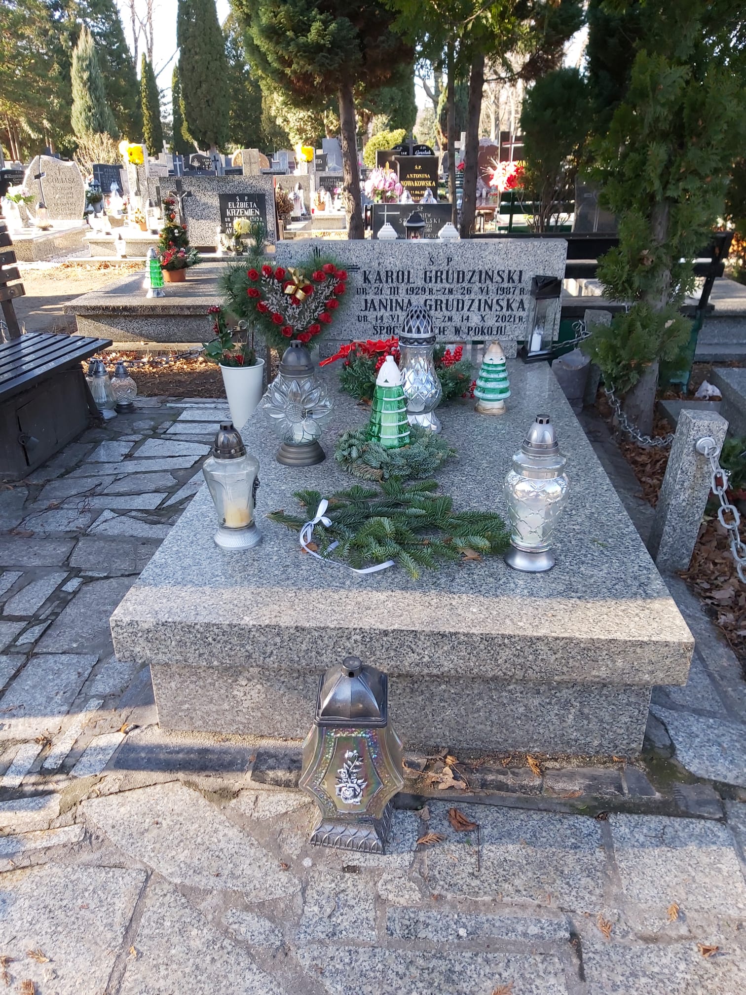 Grób Janina Grudzińska