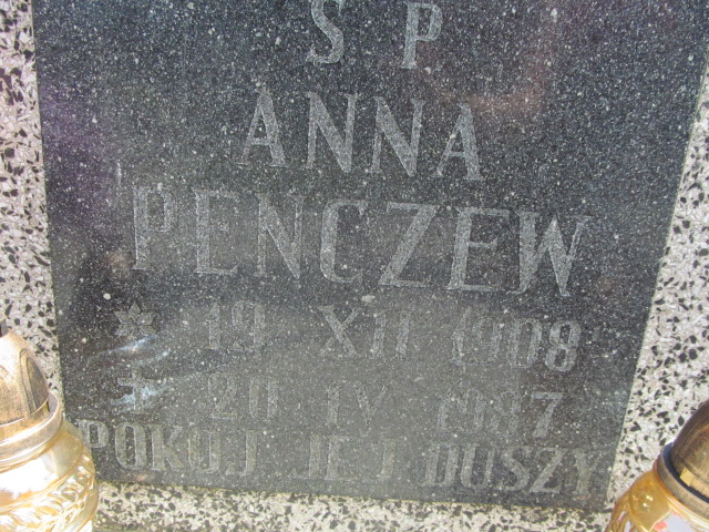 Anna Penczew 1908 Świdnica - Grobonet - Wyszukiwarka osób pochowanych