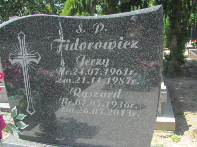 Jerzy Fidorowicz 1961 Świdnica - Grobonet - Wyszukiwarka osób pochowanych