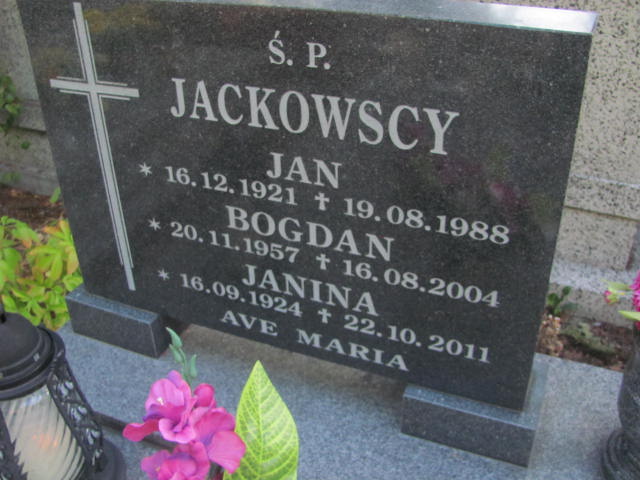 Jan Jackowski 1921 Świdnica - Grobonet - Wyszukiwarka osób pochowanych