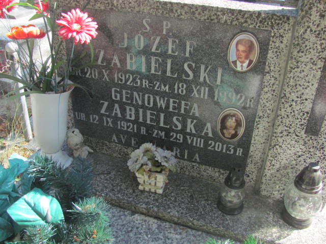 Józef Zabielski 1923 Świdnica - Grobonet - Wyszukiwarka osób pochowanych