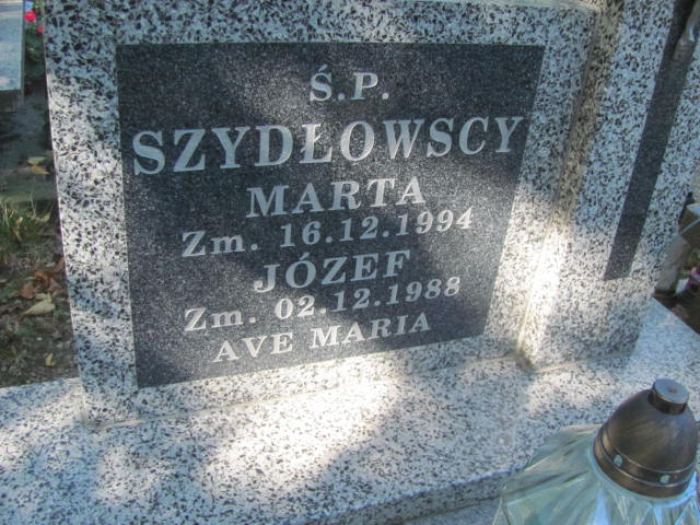 Marta Szydłowska 1916 Świdnica - Grobonet - Wyszukiwarka osób pochowanych