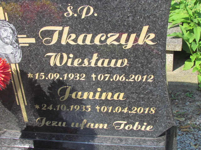 Janina Tkaczyk 1935 Świdnica - Grobonet - Wyszukiwarka osób pochowanych