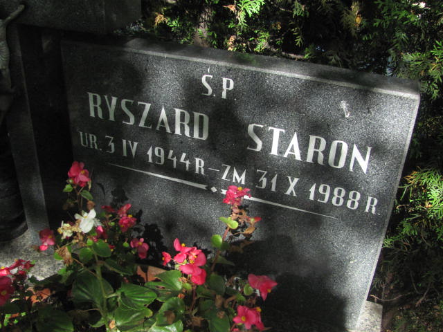 Ryszard Staroń 1944 Świdnica - Grobonet - Wyszukiwarka osób pochowanych