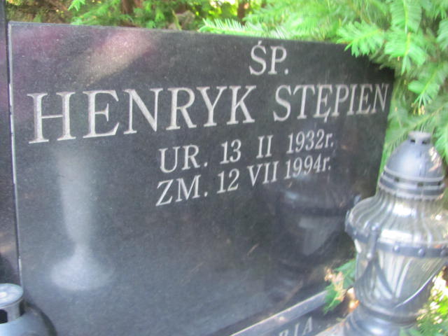 Henryk Stępień 1932 Świdnica - Grobonet - Wyszukiwarka osób pochowanych