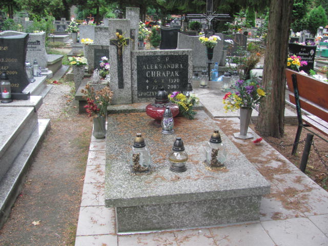 Grób Aleksandra Chrapak