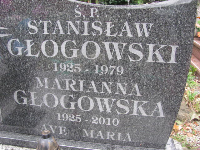 Stanisław Głogowski 1925 Świdnica - Grobonet - Wyszukiwarka osób pochowanych