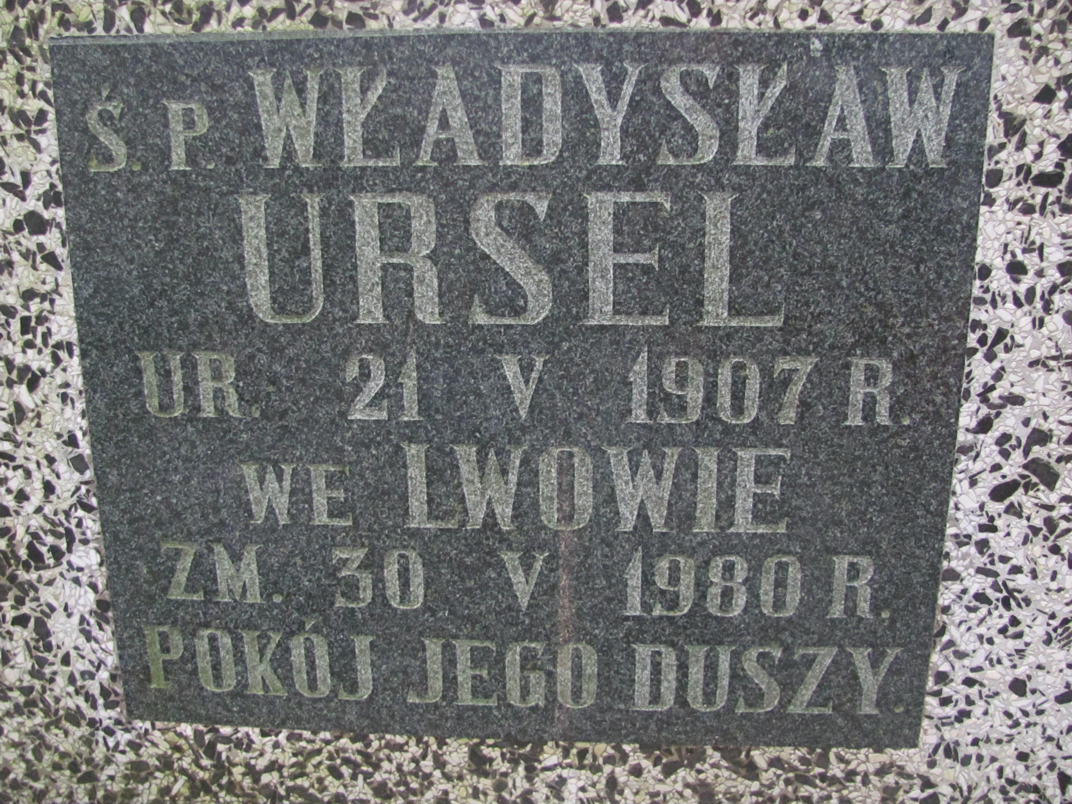 Władysław Ursel 1907 Świdnica - Grobonet - Wyszukiwarka osób pochowanych