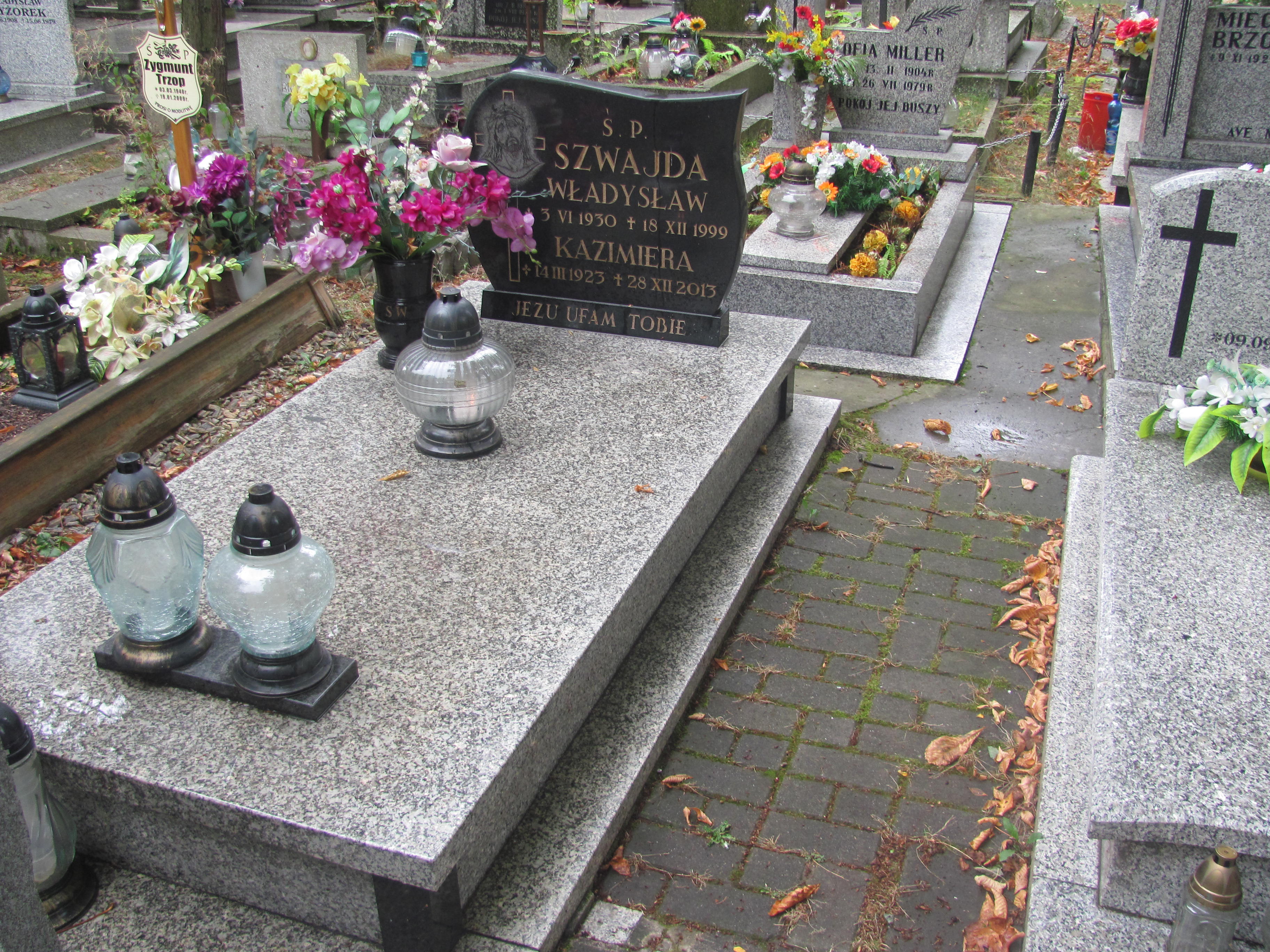 Grób Kazimiera Szwajda