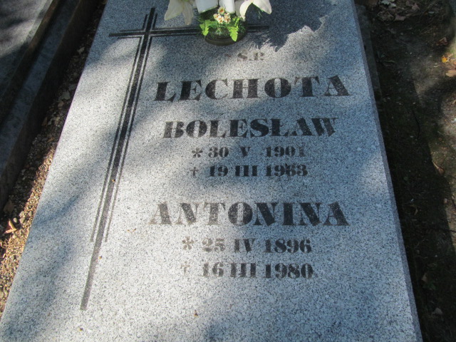 Bolesław Lechota 1901 Świdnica - Grobonet - Wyszukiwarka osób pochowanych