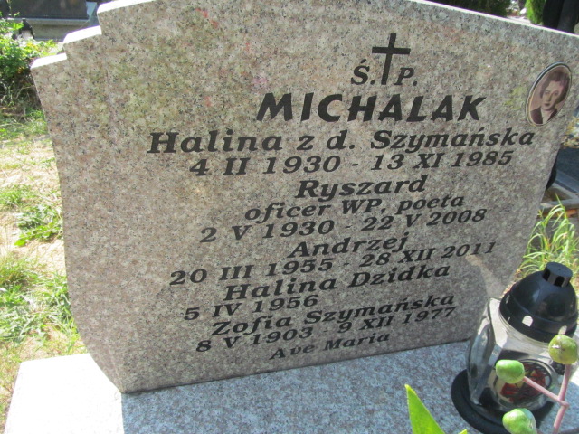 Halina Michalak 1956 Świdnica - Grobonet - Wyszukiwarka osób pochowanych