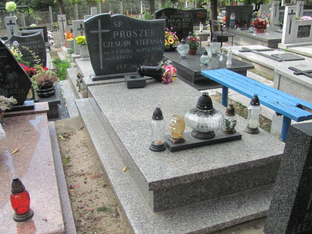 Grób Stefania Proszek