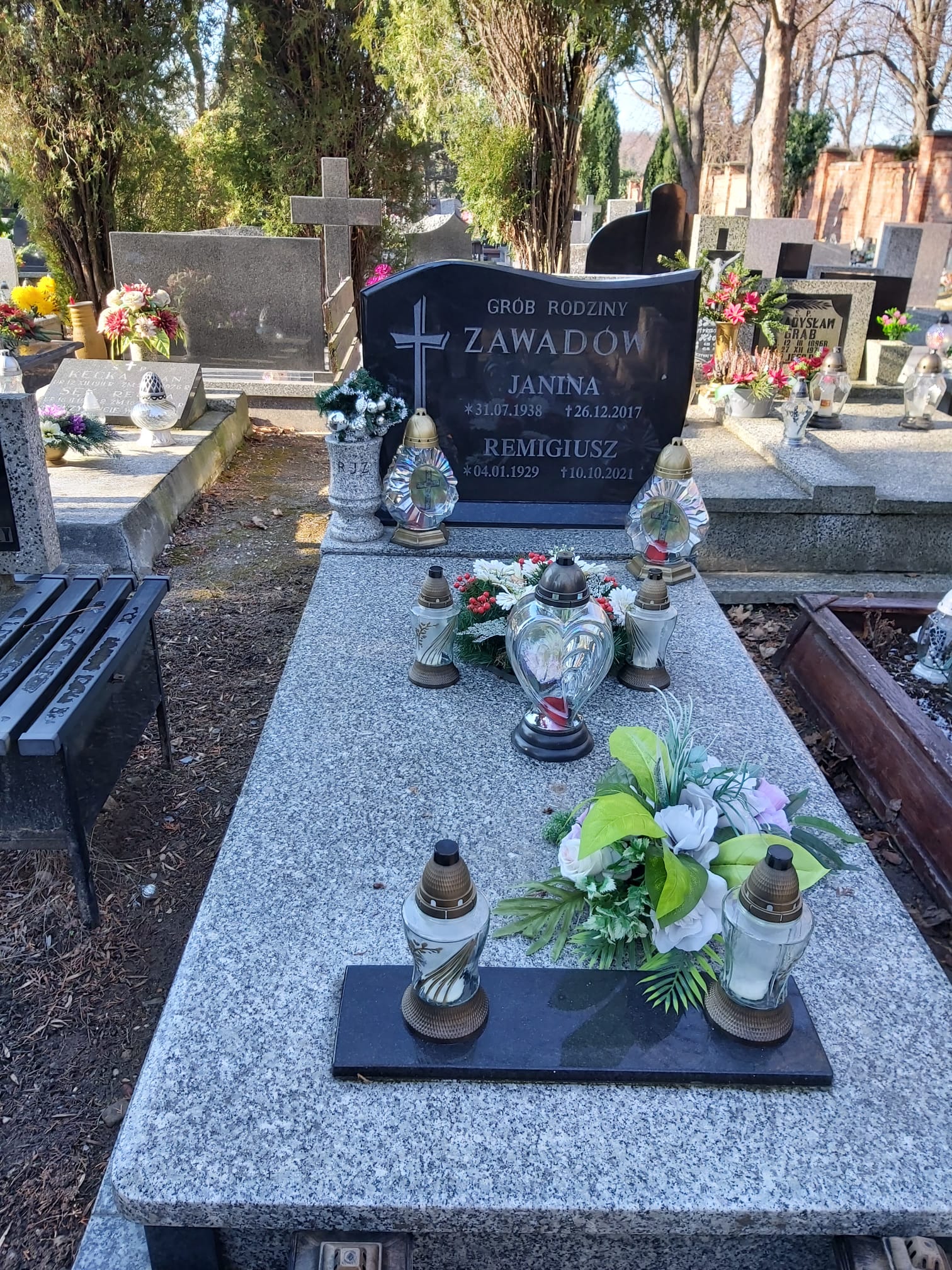 Grób Janina Zawada