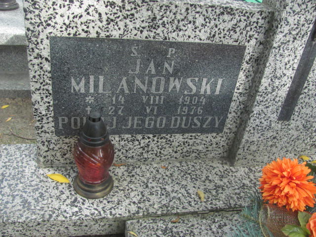 Jan Milanowski 1904 Świdnica - Grobonet - Wyszukiwarka osób pochowanych