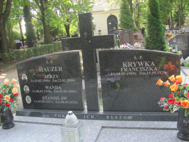 Stanisław Hauzer 1927 Świdnica - Grobonet - Wyszukiwarka osób pochowanych