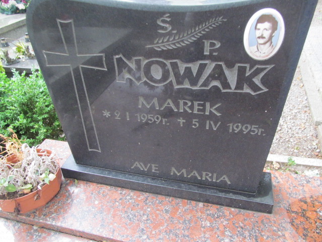 Marek Nowak 1959 Świdnica - Grobonet - Wyszukiwarka osób pochowanych