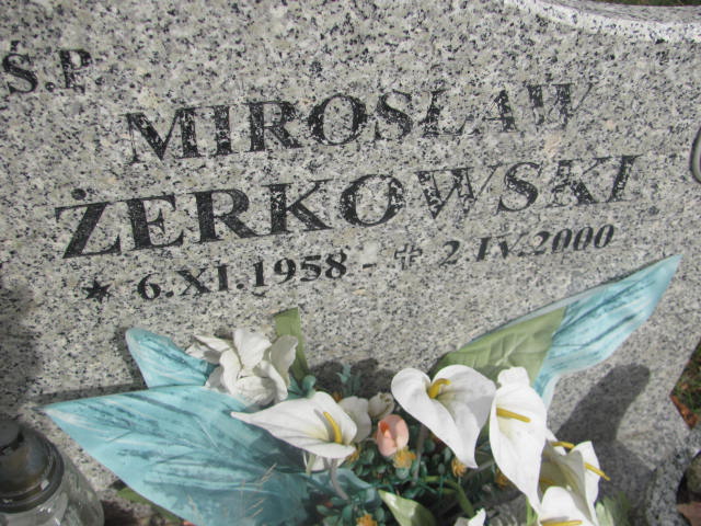 Mirosław Żerkowski 1958 Świdnica - Grobonet - Wyszukiwarka osób pochowanych