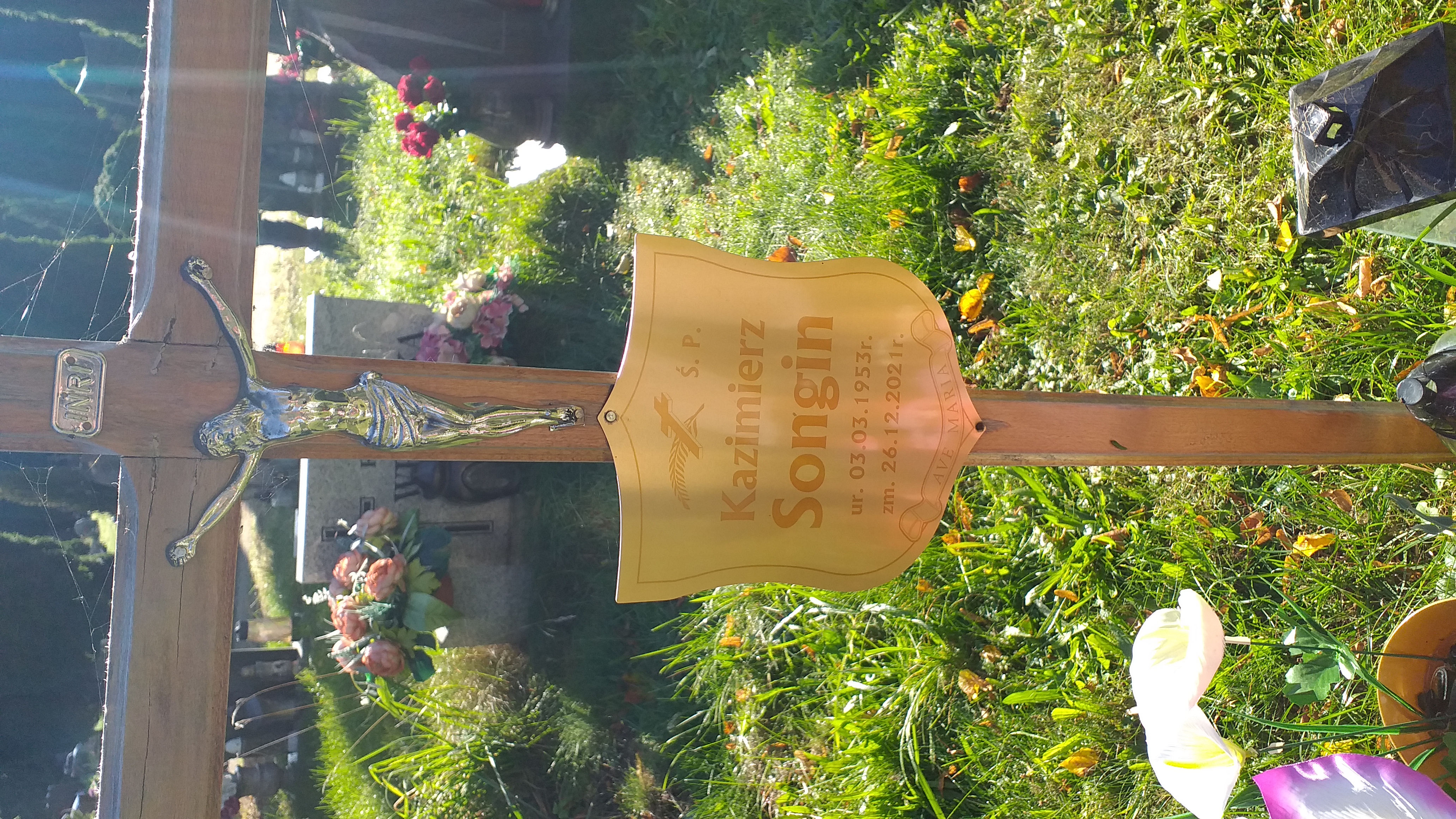 Kazimierz Songin 1953 Świdnica - Grobonet - Wyszukiwarka osób pochowanych